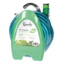 Kit manguera trenzada PVC 10M  Ø1/2"(12mm) para colgar en pared