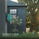 Kit manguera trenzada PVC 10M  Ø1/2"(12mm) para colgar en pared