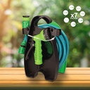 Kit manguera trenzada PVC 10M  Ø1/2"(12mm) para colgar en pared