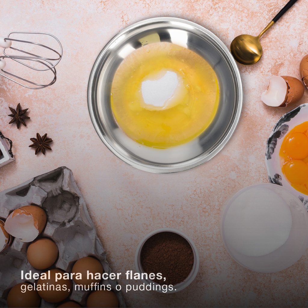 Flanera con tapa acero inox Ø20cm