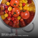 Escurridor con asas acero inox Ø26cm