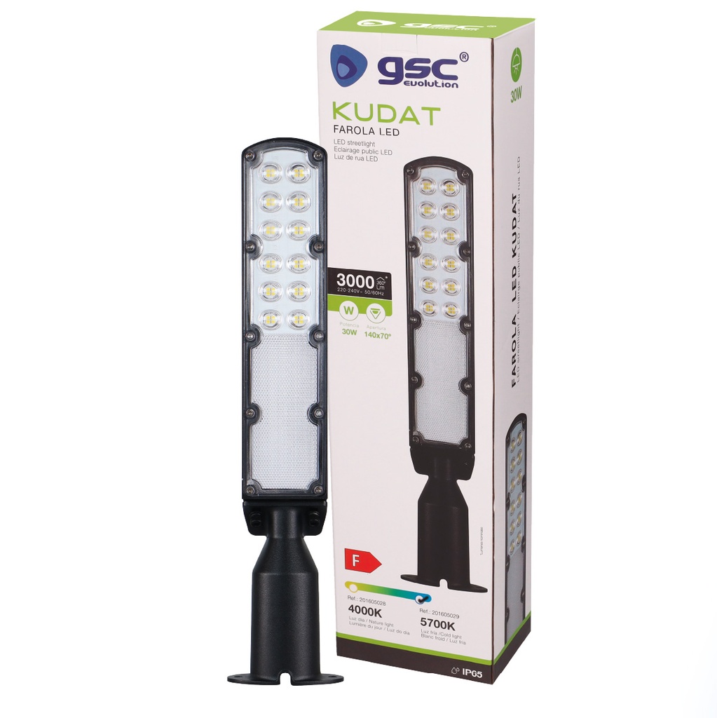 Farola LED Kudat 30W 5700K IP65