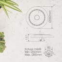 Farola LED Metut 80W 4000K IP65 - Pro Line