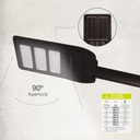 Farola solar LED Buat con sensor de movimiento y crepuscular 14W 4000K IP65