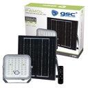 Proyector solar LED Pamol con sensor de movimiento y crepuscular 8W 6500K IP65 Negro