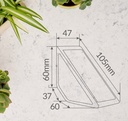 Luz solar LED para escalera Ankasy 3000K IP44