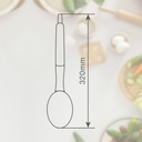 Cuchara acero inox 32cm