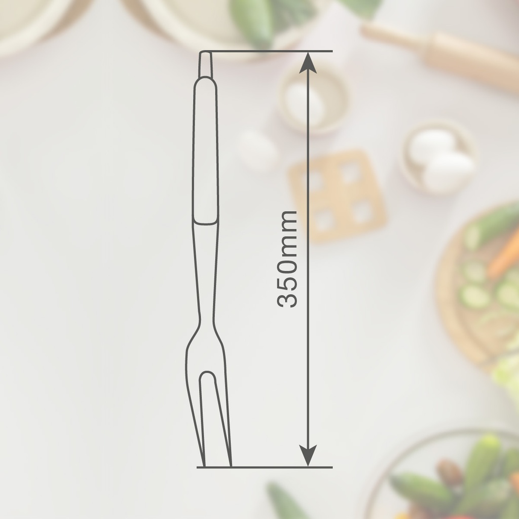 Tenedor acero inox 35cm