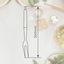 Tenedor acero inox 35cm