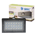 Aplique solar LED Piana con sensor de movimiento y crepuscular 3W 6500K 