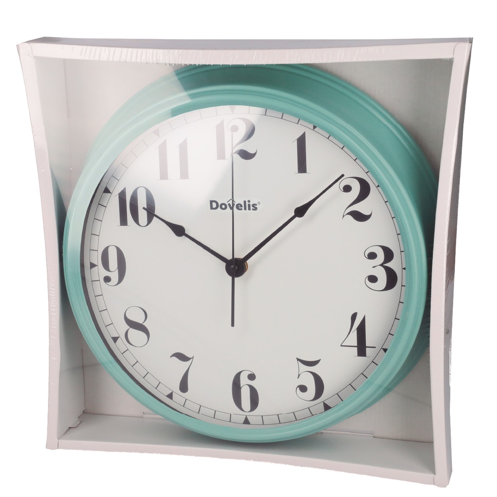 Reloj cocina Vintage Verde Mint