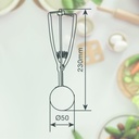 Cuchara para helado acero inox Ø5cm