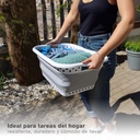 Cesto ropa plegable 24L