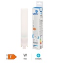 Bombilla LED PL 9W G24 6000K