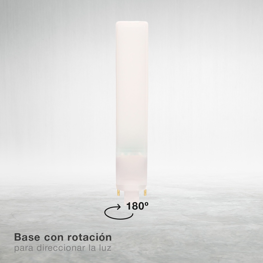 Bombilla LED PL 9W G24 6000K