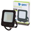 Proyector aluminio LED Santadi 20W 6500K IP65 Negro