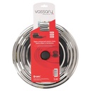 Tapa universal acero inox para ollas y sartenes Ø26 - 28 - 30 cm