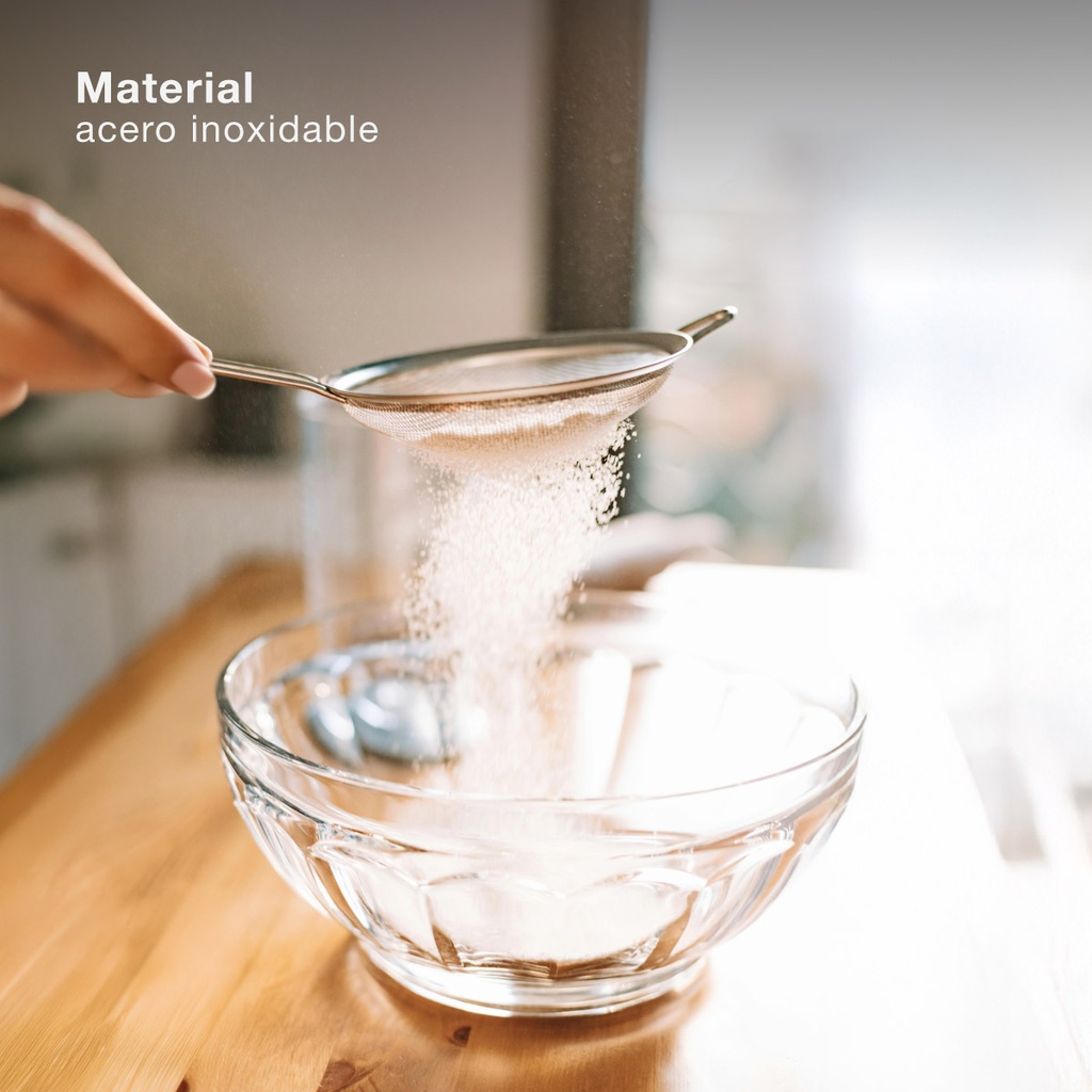 Colador malla acero inox Ø14cm