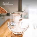 Colador malla acero inox Ø14cm