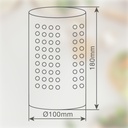 Escurrecubiertos acero inox