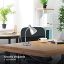 Flexo Conca E27 Gris