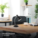 Flexo Conca E27 Negro