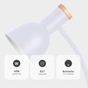 Flexo Ostuni E27 Blanco