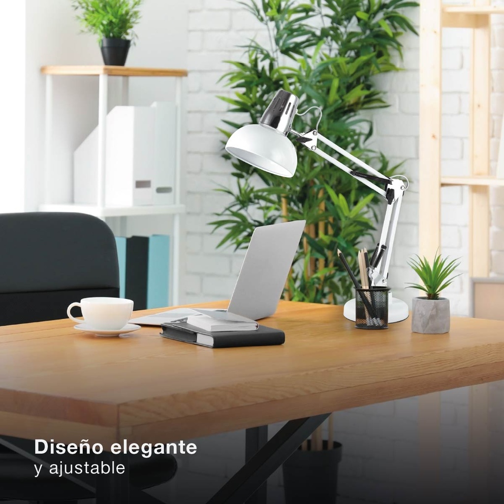 Flexo Budoni E27 Blanco