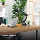 Flexo Budoni E27 Negro