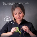 Cinta aislante eléctrica PVC 20M Amarillo y Verde - 10u retráctil