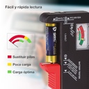 Comprobador de pilas - Blíster