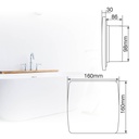 Extractor doméstico oculto Milas Ø100mm