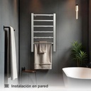 Toallero eléctrico 2 en 1 Hadim Máx. 100W Blanco 