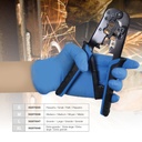 Caja 100 guantes desechables de nitrilo Azul - Talla S