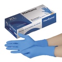 Caja 100 guantes desechables de nitrilo Azul - Talla XL