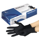 Caja 50 guantes desechables de nitrilo diamantado/grip Negro - Talla L