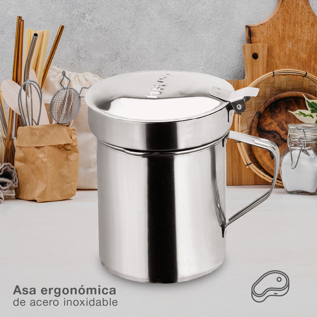Reciclador aceite usado para carne acero inox