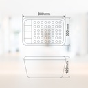 Escurreplatos plegable