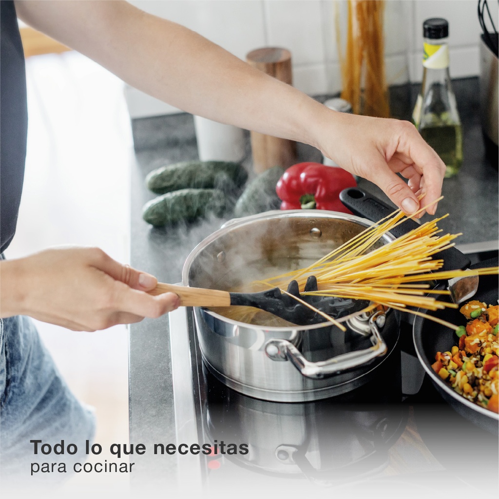 Cuchara de pasta silicona 31cm