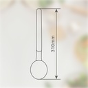 Cuchara silicona 31cm