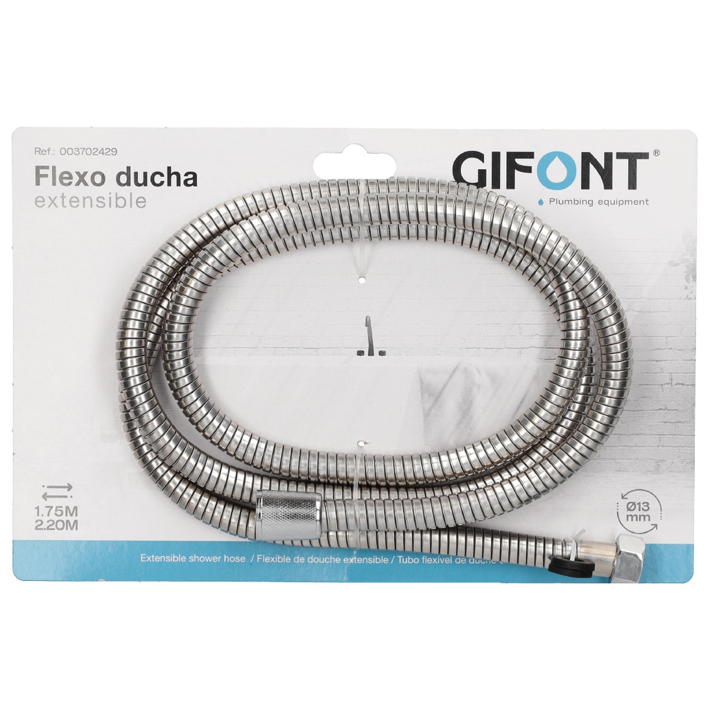 Flexo ducha extensible 1,75-2,20M