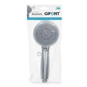 Alcachofa de ducha eco ahorro 100mm 3 funciones Cromado