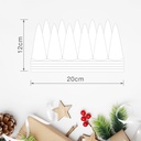 Bosque árboles de navidad LED Kuner Luz cálida
