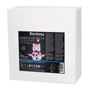 Muñeco de nieve plegable LED 300mm Luz fría