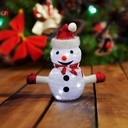 Muñeco de nieve plegable LED 300mm Luz fría