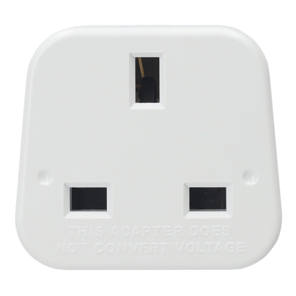 Adaptador de europeo a ingles 4.8mm