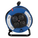 Enrollacables alargador profesional 4 enchufes (3x1.5mm) 25M IP44