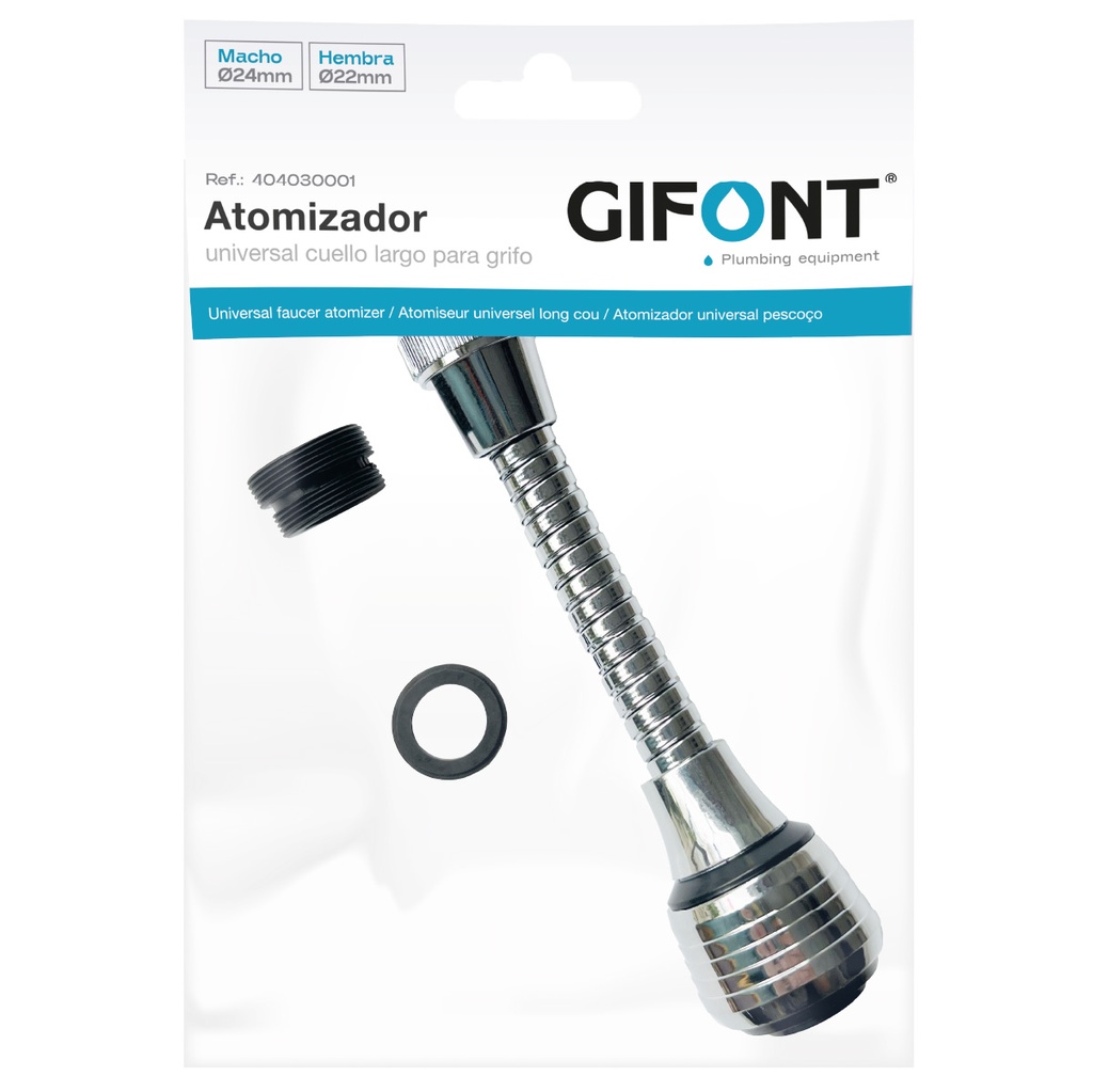 Atomizador universal cuello largo