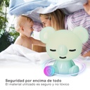 Luz de noche infantil LED Koala 5W RGB + luz día con altavoz y batería Azul 