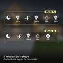 Aplique solar LED Sorso con sensor de movimiento y crepuscular 2W 3000K
